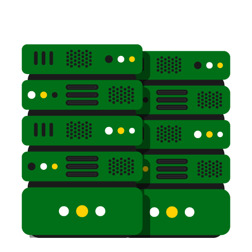 highly dense 1u space saving rack server