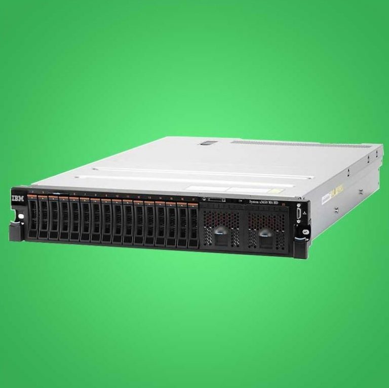 ibm system x3650 m4 7915i5a two way rack server